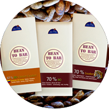 Bean-to-Bar Schokoladen in Bioqualität