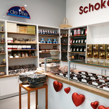 Schokoladerie de Prie im KTC Rostock