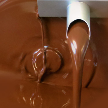 Vorbereiten der Schokoladenmassen